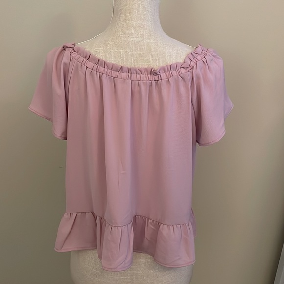 🏖️Pink Rose Boho top -size Medium - Picture 4 of 9